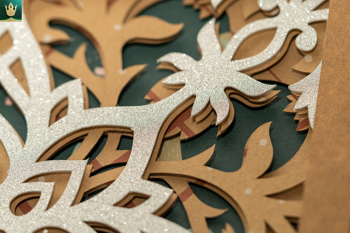 Decorative Mandala 3D Layered SVG, a Decorative Illustration by pixaroma (Photo 7 of 10)