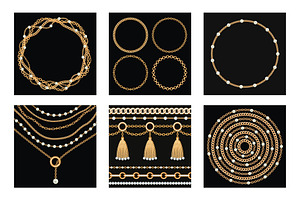 Vector Chain Designs. Bundle.