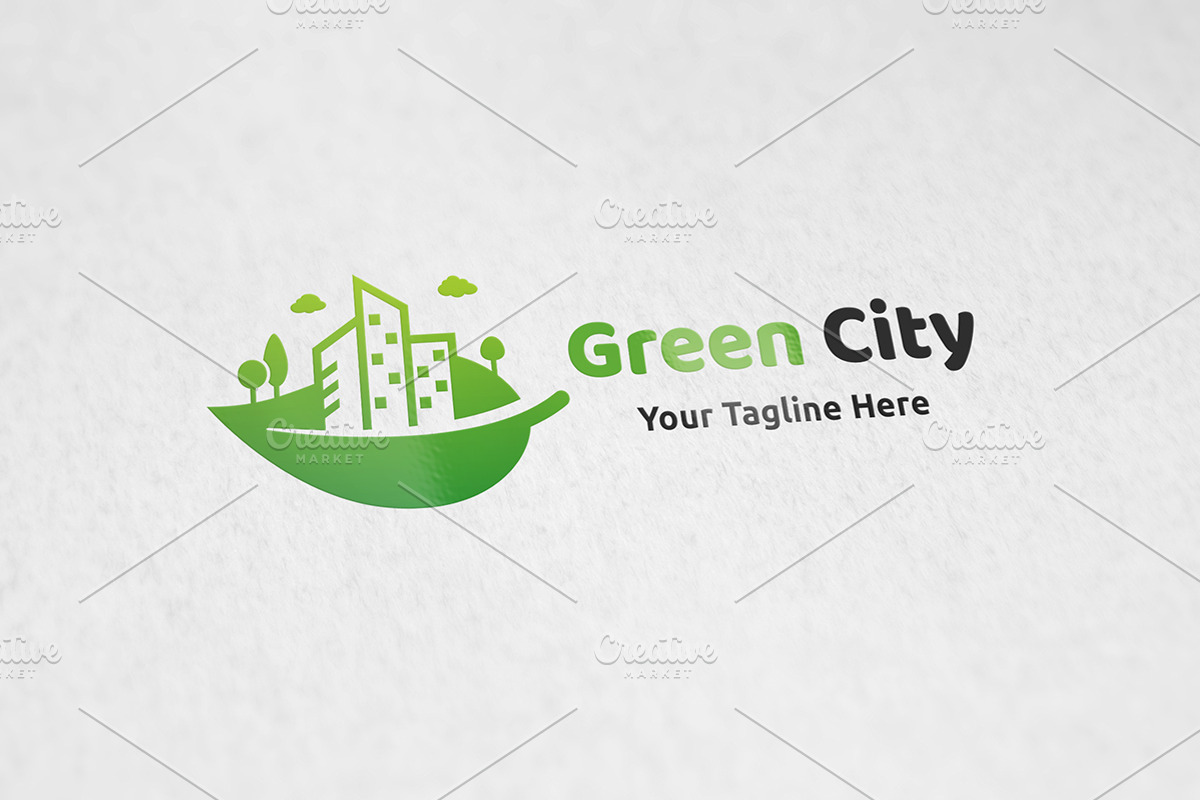 Green City Logo, a Branding & Logo Template by Martin-Jamez (Photo 3 of 4)