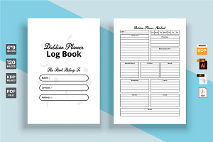 Dietitian Plan Log Book KDP Interior