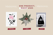 WINTER OVERLAYS | CHRISTMAS CLIPART, a Decorative Illustration by Favete Art (Thumbnail 6 of 21)