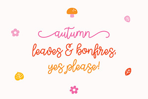 Hello September Font Duo