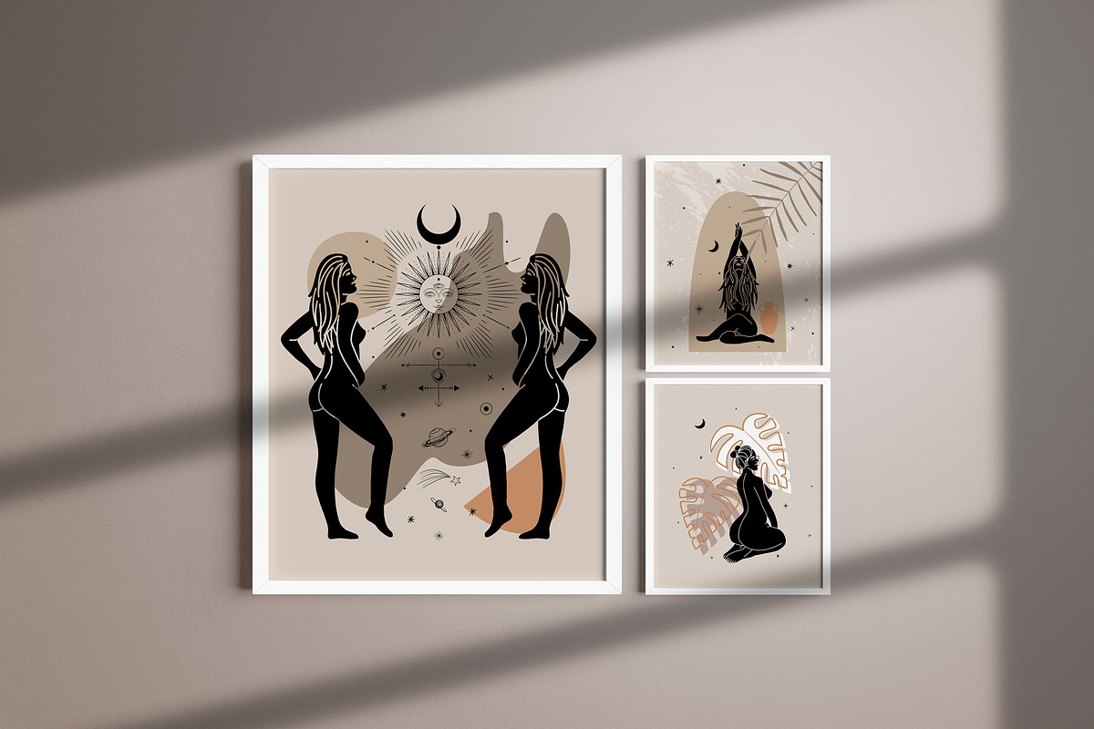 Feminine Energy. Desert and space, an Object Illustration by Chikovnaya (Photo 2 of 9)