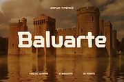 Baluarte Display Typeface, a Font by Tomas Castiglioni (Thumbnail 1 of 15)
