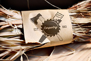 Woodworking, logos & design elements, a Branding & Logo Template by DOBROGRAPH (Thumbnail 2 of 8)