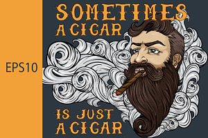 Tshirt Print, Vape, Smoker, Hipster