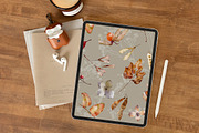 Watercolor Autumn Seamless Pattern, a Graphic by PROTEA Watercolor Studio (Thumbnail 3 of 9)
