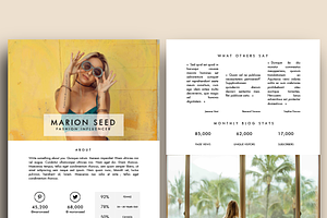 Blog Media / Press Kit Template
