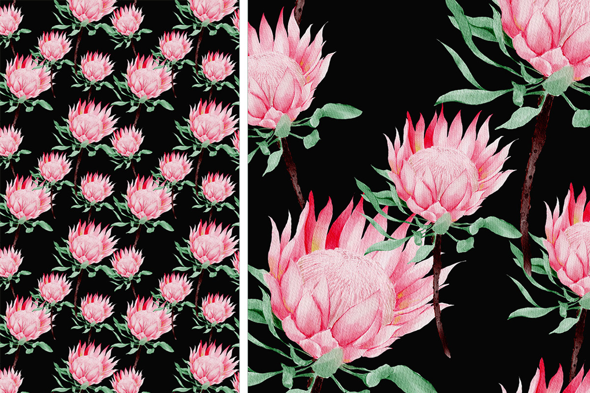6 JPG+PSD /Flower Pattern, a Pattern Graphic by Theraphosath (Photo 4 of 7)