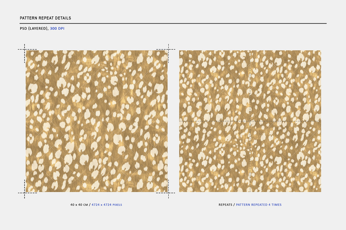 Leopard Seamless Golden Spot Pattern, a Pattern Graphic by Talip Memis (Photo 2 of 10)