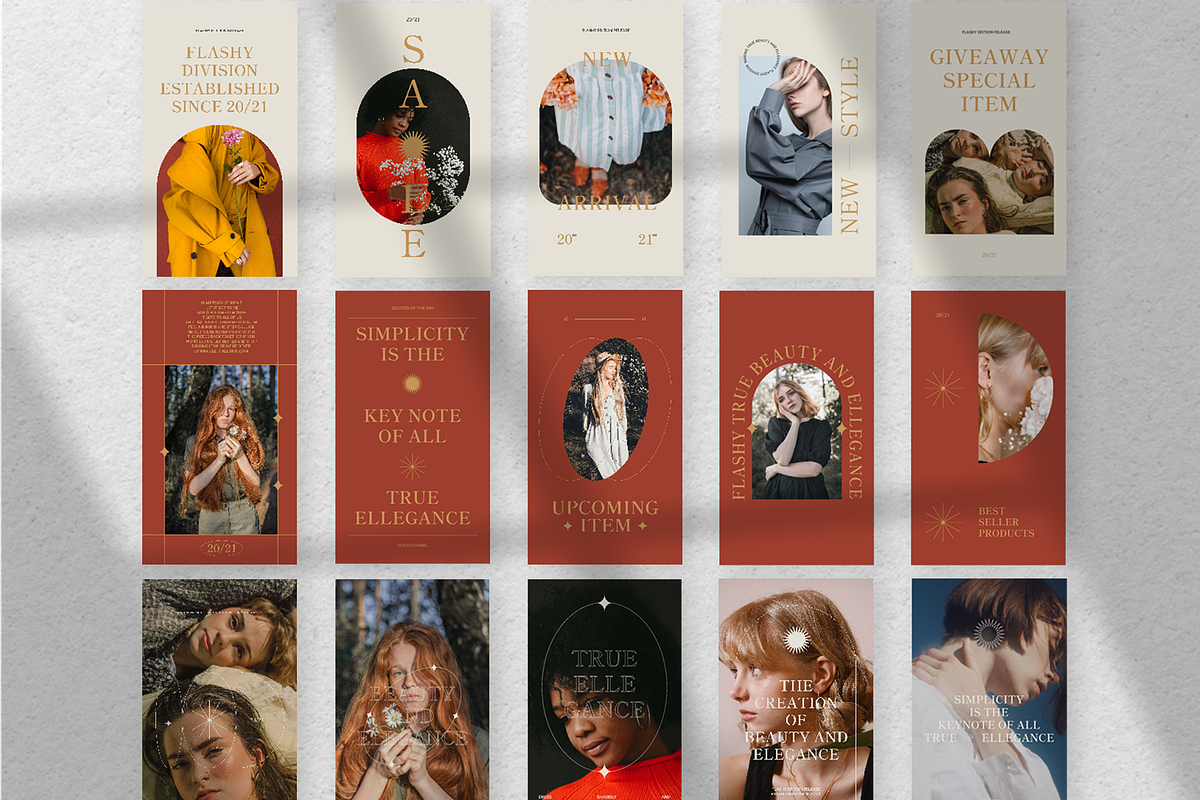 Flashy - Social Media Kit, a Social Media Template by Creative Zeune (Photo 3 of 4)