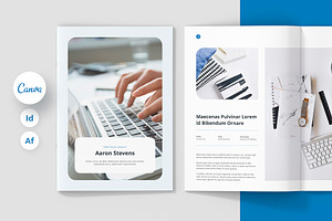 IT Service Personal Portfolio Canva