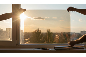 Hands carefully apply a transparent, an Architecture Photo by Igor Tichonow