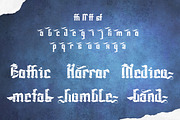 Astraid Stonks - Gothic Blackletter, a Blackletter Font by Dhabee (Thumbnail 4 of 16)