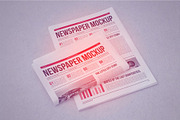 Newspaper Mock-up, an Advertising Mockup by zippypixelstudio (Thumbnail 7 of 14)