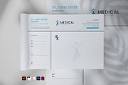 Doctor prescription pad design, a Stationery Template by Tanmoy Topu (Thumbnail 1 of 2)