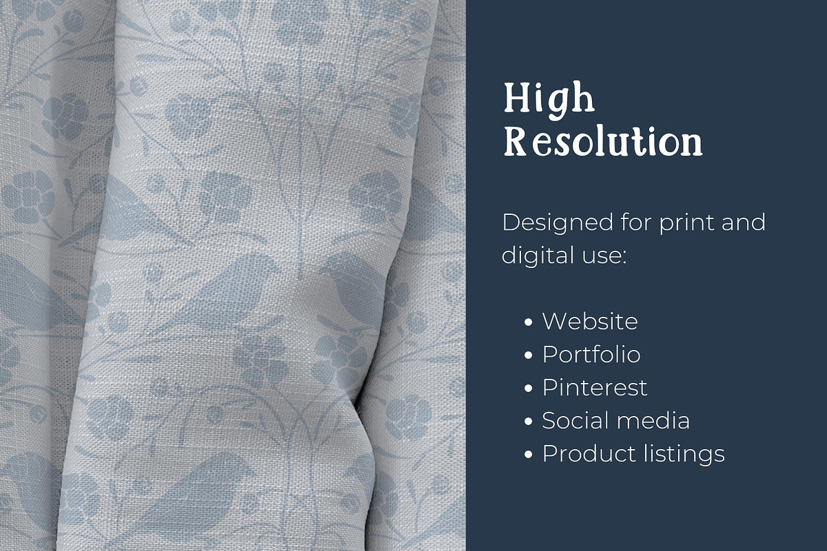 Fabric Rolls Procreate Mockup, a Household Mockup by Fern & Quill (Photo 4 of 12)
