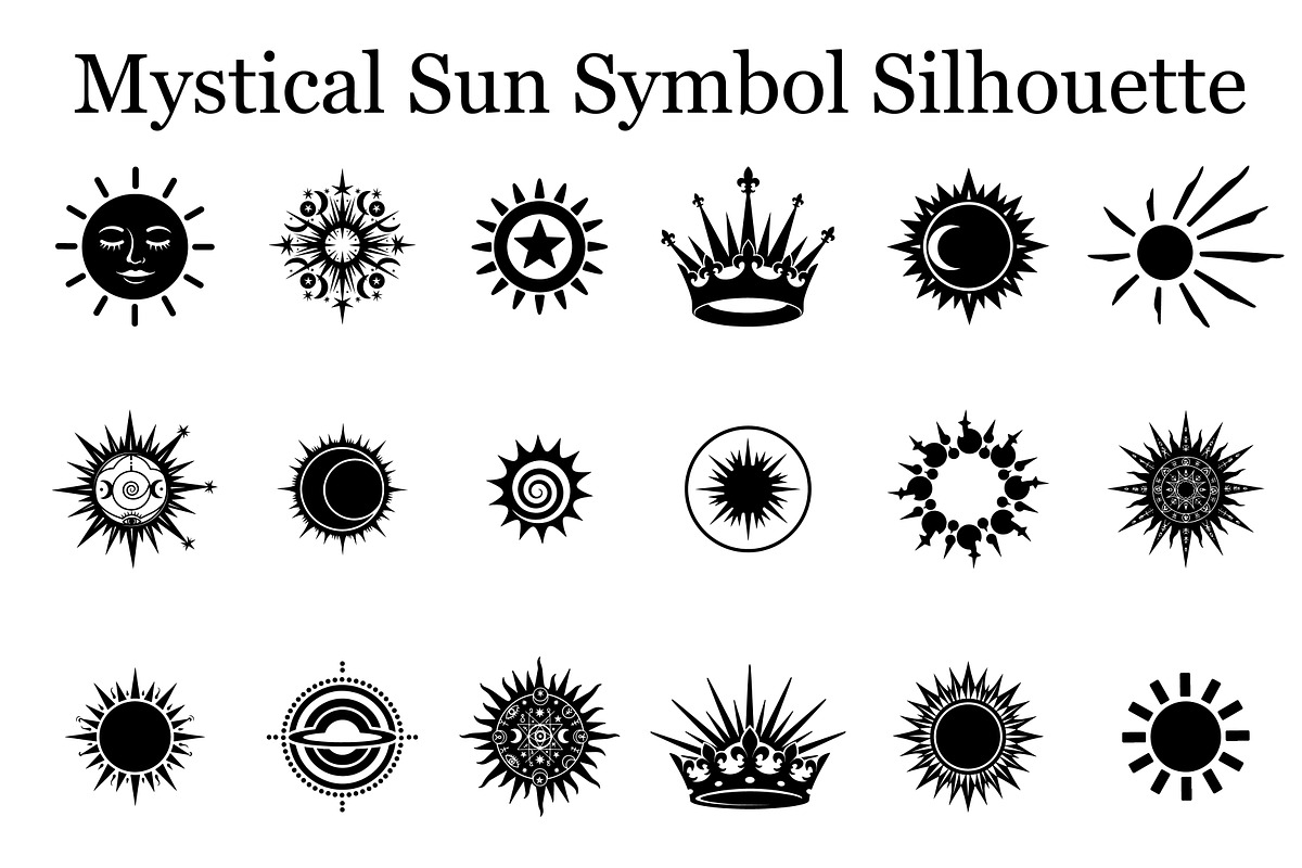 Mystic Solar Element Design Bundle, a Graphic by Artivon (Photo 8 of 8)