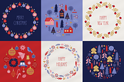 Cheerful Christmas Kit, a Seasonal Illustration by miumiu (Thumbnail 11 of 15)