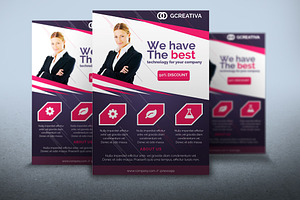 Flyer Corporative Multipurpose