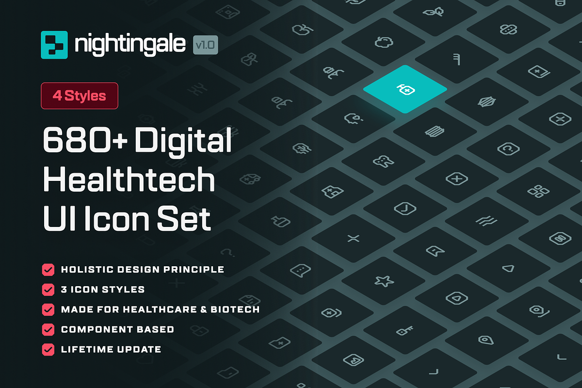 nightingale Icon : 680+ Health Icons, an Icon by strangehelix.bio (Photo 1 of 11)