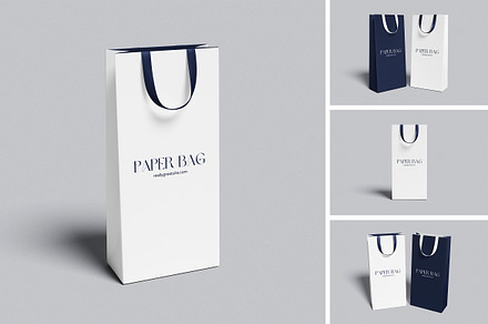 Paper Bag Mockup, a Packaging Mockup by Twins_studio