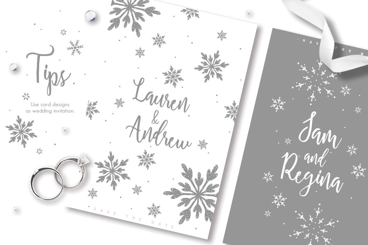 UPDATED Snowflakes Winter Kisses, an Illustration by Euonia Meraki (Photo 6 of 13)