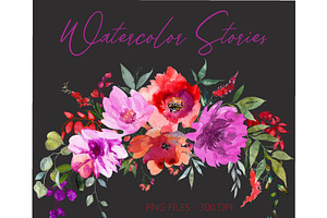 PNG Watercolor Stories 31