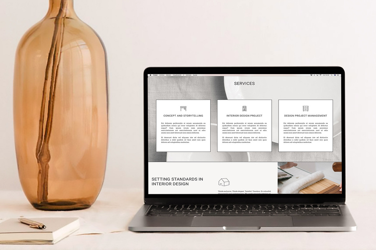 Home Page Elementor Template WP, a Landing Page Template by Eva Cogollos Studio (Photo 5 of 5)