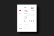 Invoice templates - Orbital Zero, a Stationery Template by Srg® (Thumbnail 7 of 12)