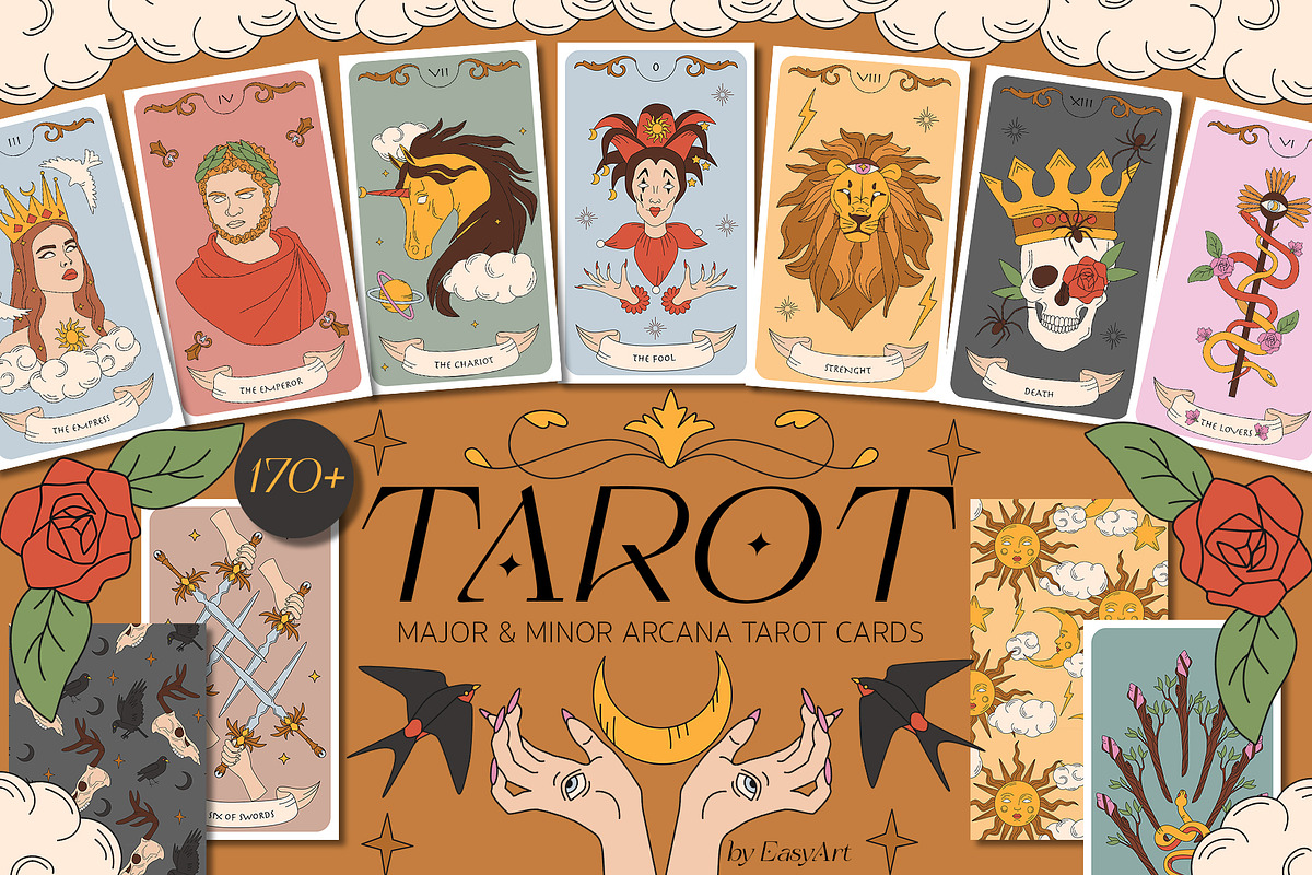 Tarot Cards Collection, a Decorative Illustration by EasyArt (Photo 1 of 11)