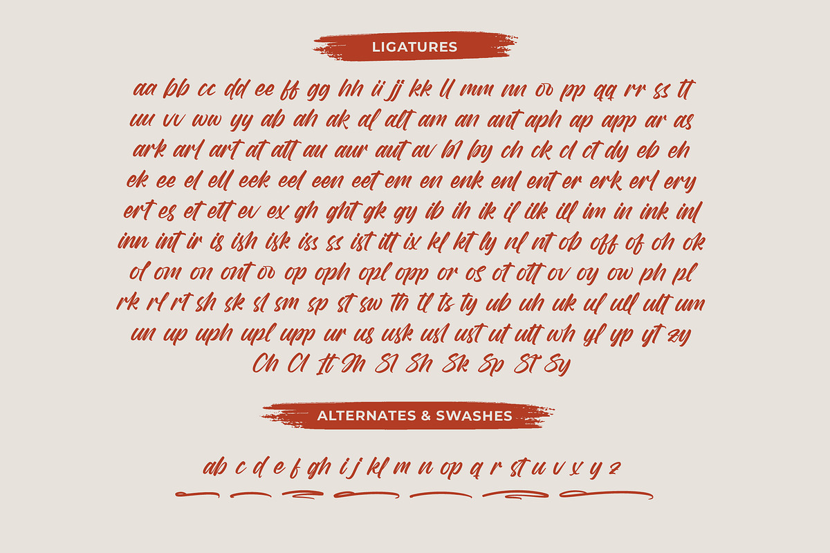 Killery Bentom Modern Brush Font, a Script Font by Letterena Studios Script (Photo 19 of 20)