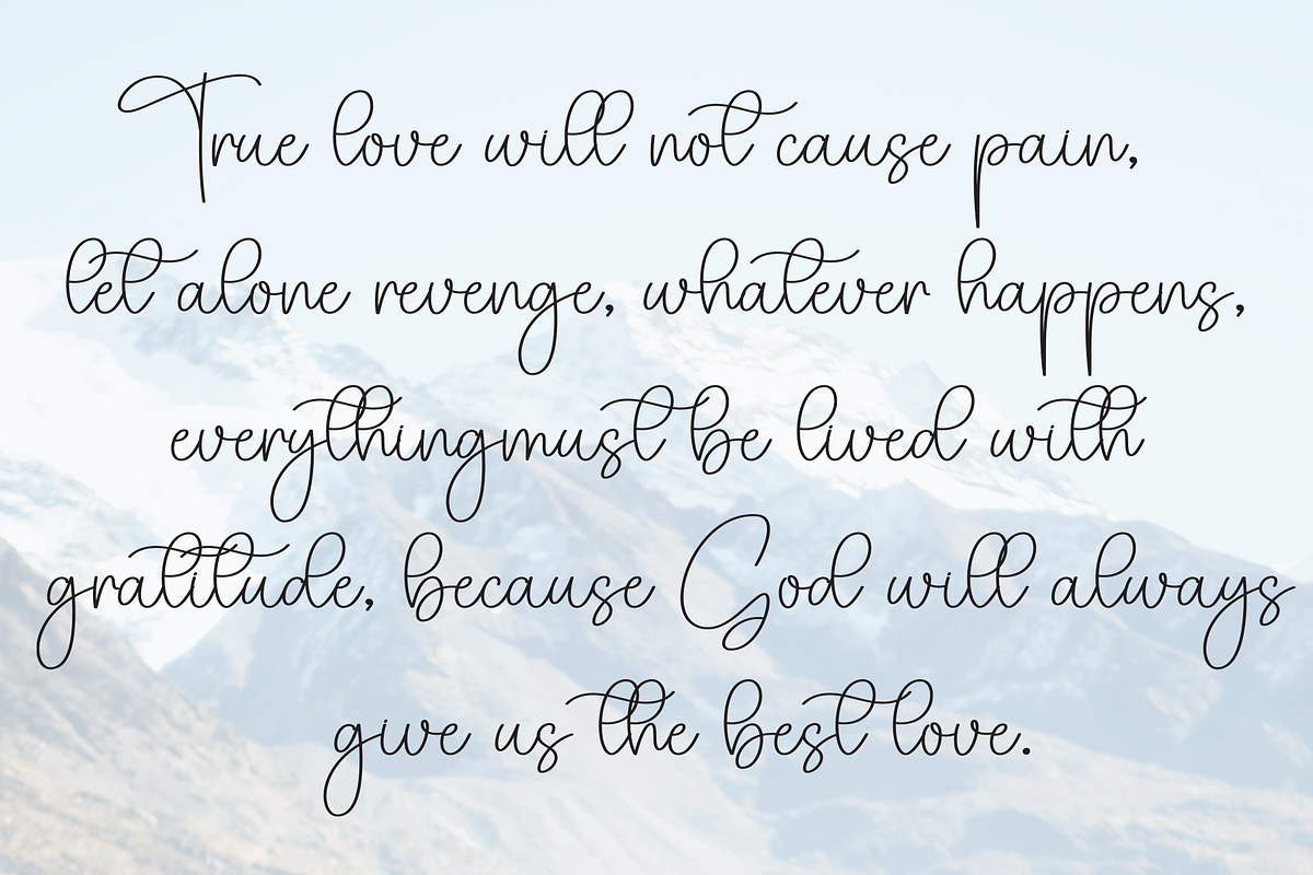 Calina Signature | Script Font, a Handwritten Font by Scratchones (Photo 6 of 8)