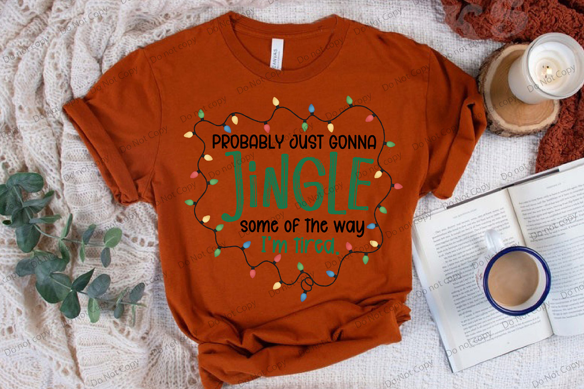 Probably Just Gonna Jingle Christmas, an Illustration by Libby Wishes (Photo 3 of 8)