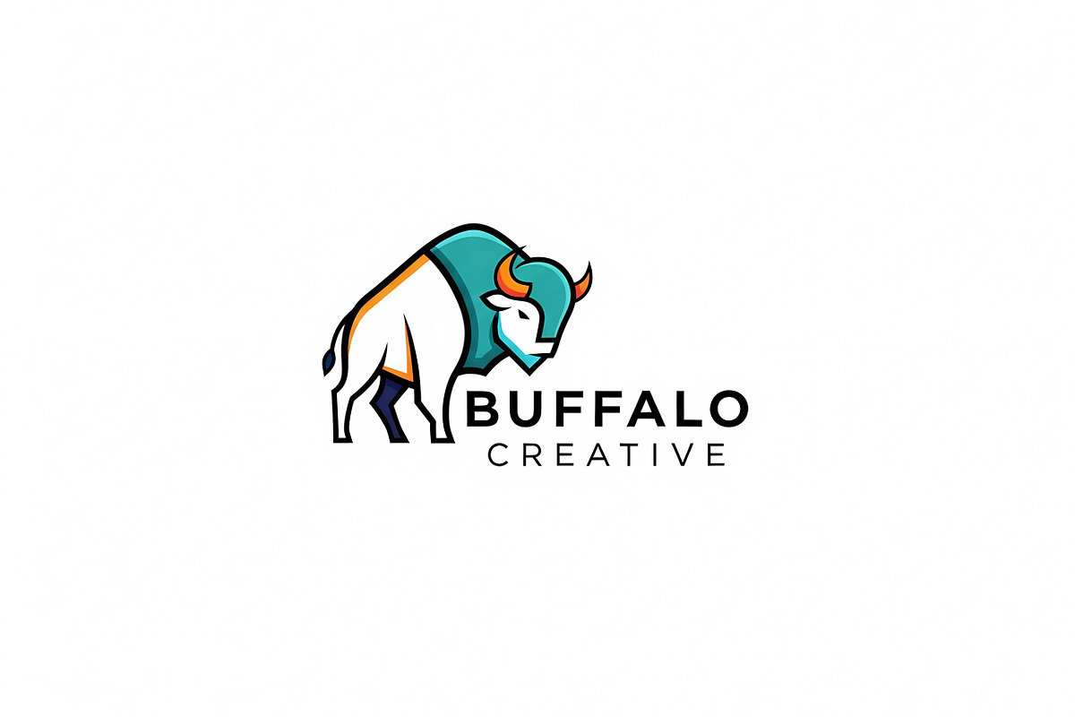 Buffalo Creative Colorful, a Branding & Logo Template by Logocreative (Photo 2 of 2)