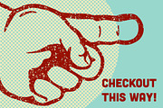 Count me in! Five vector hands 1-5, a Decorative Illustration by Tanya Cornish (Thumbnail 8 of 8)