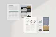 Minimal Annual Report Template Canva, a Brochure Template by frommakertomaker (Thumbnail 5 of 9)