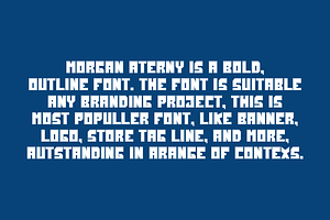 Morgan Aterny Font