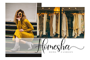 Amadea Script, a Script Font by Nissa Studio (Thumbnail 8 of 12)