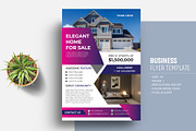 Real Estate Modern Flyer Template, a Flyer Template by Sharifull11 (Thumbnail 1 of 3)