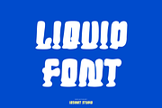 Fronge Waven - Liquid Font, a Sans Serif Font by Iqsiart Studio (Thumbnail 3 of 6)