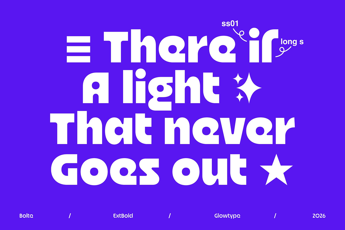 Bolte Sans Serif, a Sans Serif Font by Glowtype (Photo 4 of 15)