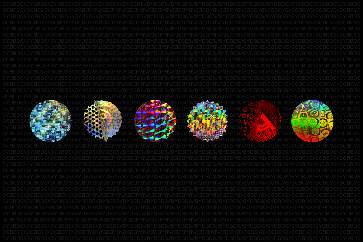 Holographic Sticker Pack, a Texture Graphic by dbdslondon (Photo 5 of 7)