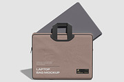 Laptop Bag Mockup, a Wearable Device Mockup by Unerispace (Thumbnail 3 of 5)