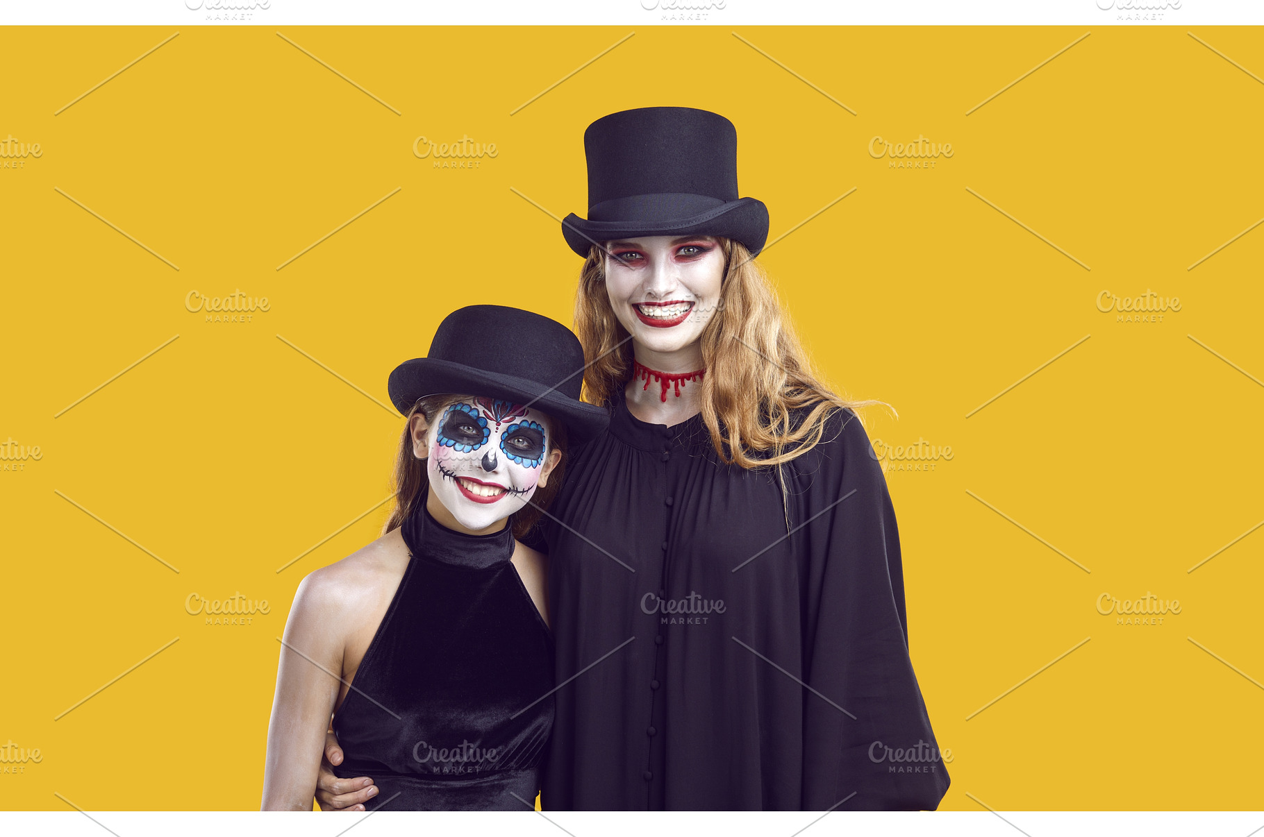 Joyful young woman and her teenage, a Beauty & Fashion Photo by StudioRomantic