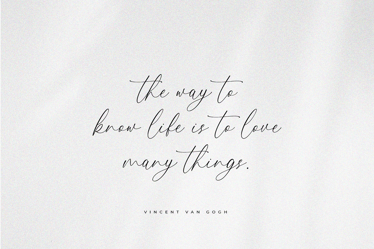 Gisella - Lovely Calligraphy Font, a Script Font by Pen Culture (Photo 6 of 11)