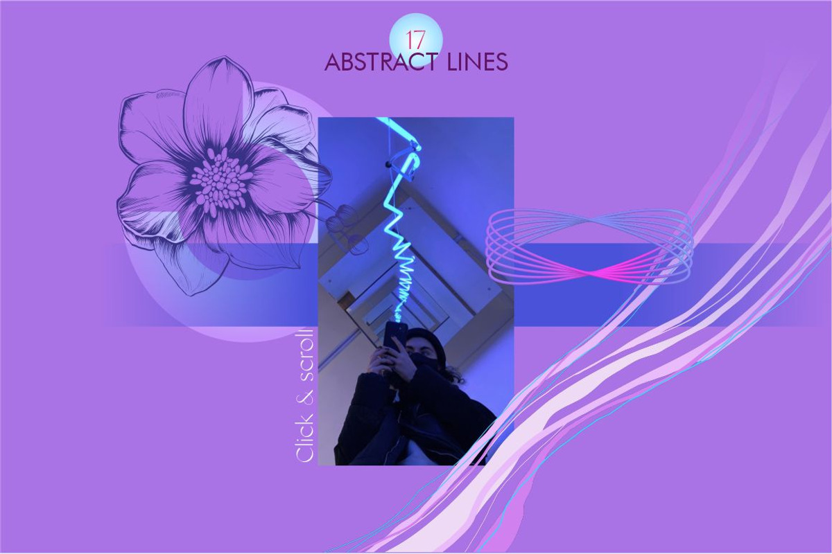 NEON CHIC-backgrounds and elements, a Background Graphic by Collection by VY (Photo 12 of 12)