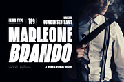 Marleone Brando - Condensed Sans, a Sans Serif Font by ikiiko (Thumbnail 1 of 7)