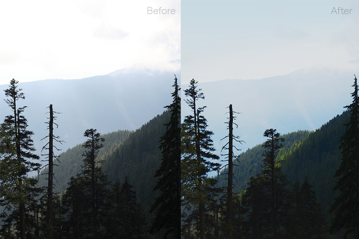 14 Landscape Retouching Actions preview 5