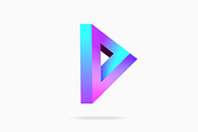 Modern Triangle Logo, a Branding & Logo Template by Luis Muniz (Thumbnail 2 of 2)